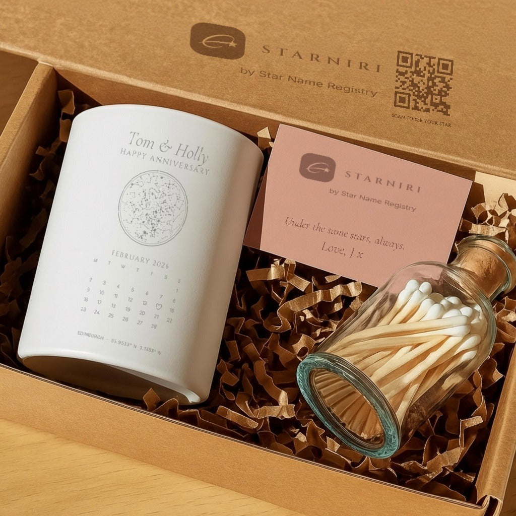 Candle Gift Set – anniversary gift box