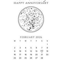 Anniversary candle design