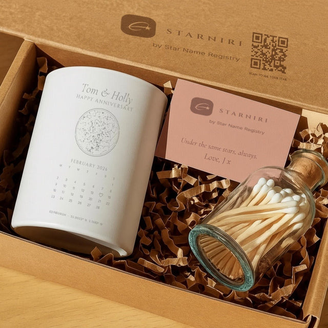 Candle Gift Set – anniversary gift box