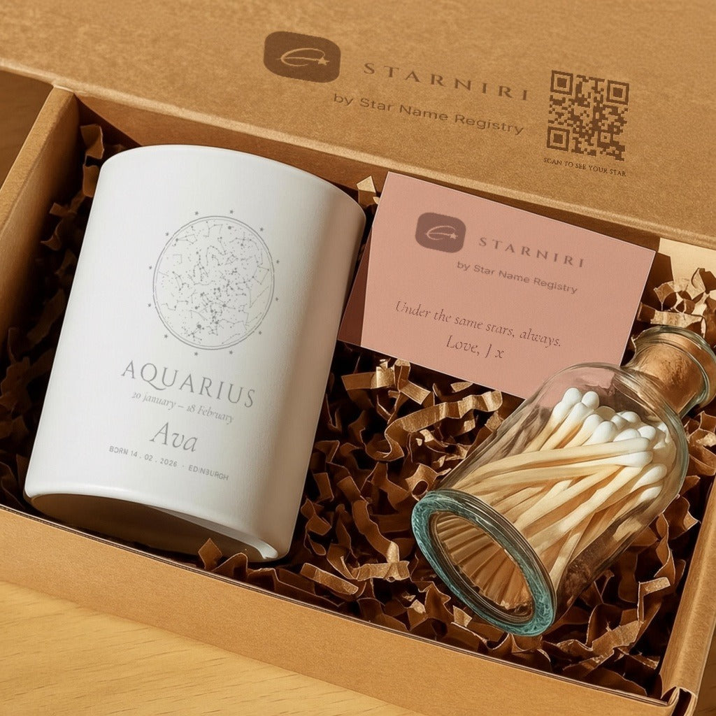 Candle Gift Set – birthday zodiac gift box
