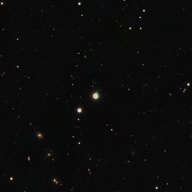 Survey photo of star HIP 55637 from Pan-STARRS1, as shown on Find My Star