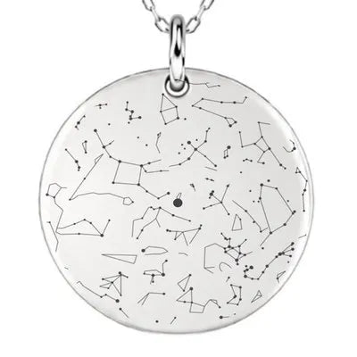 Silver star pendant